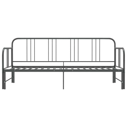Sofa Bed Frame | Grey | Powder-coated metal | 90x200cm
