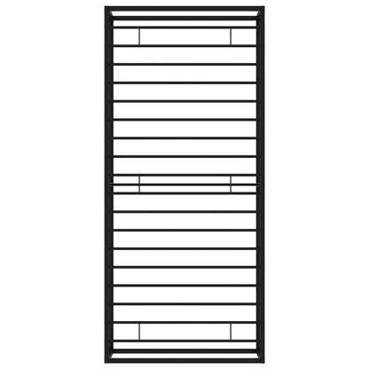 Bed Frame | Black | Powder-coated metal | Single | Durable | Bed Frame