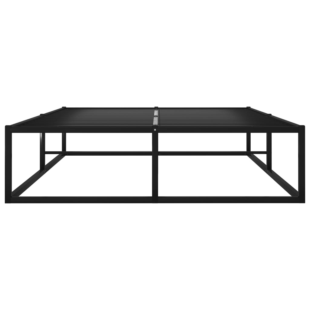 Bed Frame | Black | Metal | 120x200 cm | Bed Frame | Rectangular | Modern