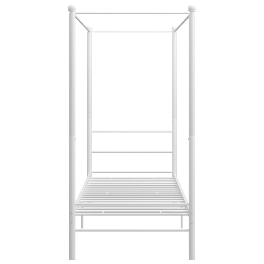 Bed Frame | White | Powder-coated metal | Single | Bed Frame