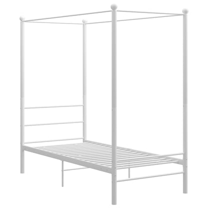 Bed Frame | White | Powder-coated metal | Single | Tough | Bed Frame