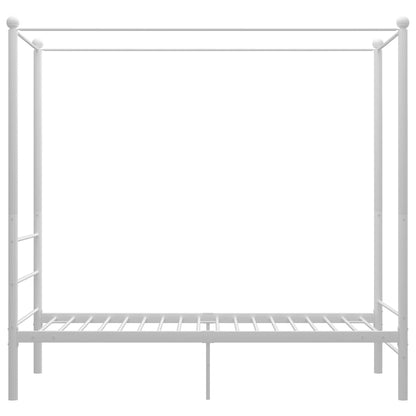 Bed Frame | White | Powder-coated metal | Single | Tough | Bed Frame