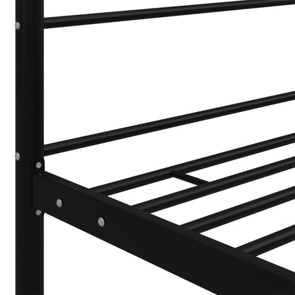 Bed Frame | Black | Powder-coated metal | Double | Bed Frame
