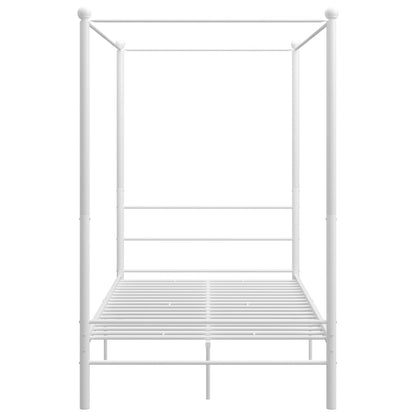 Bed Frame | White | Powder-coated metal | 140 x 200 cm | Bed Frame