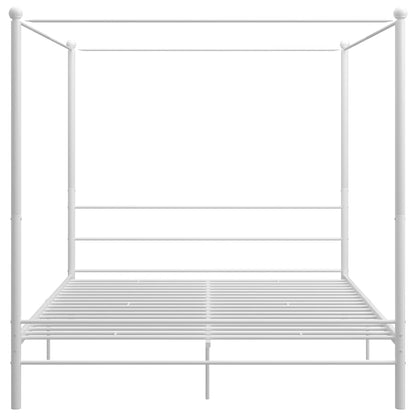 Bed Frame | White | Powder-coated metal | Super King