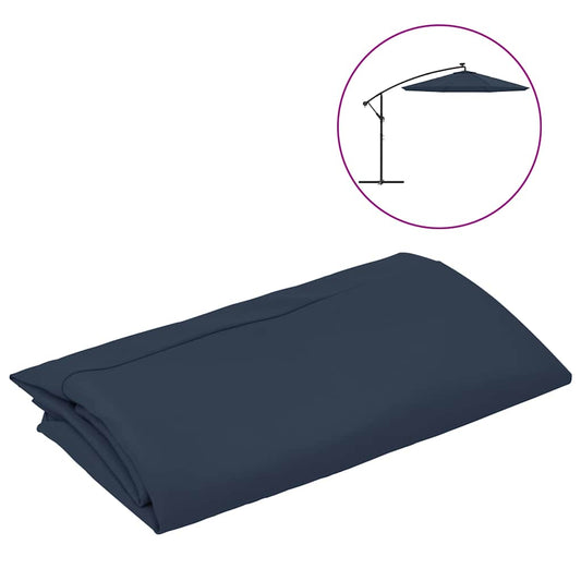 Replacement Fabric for Outdoor Parasol Blue 300 cm