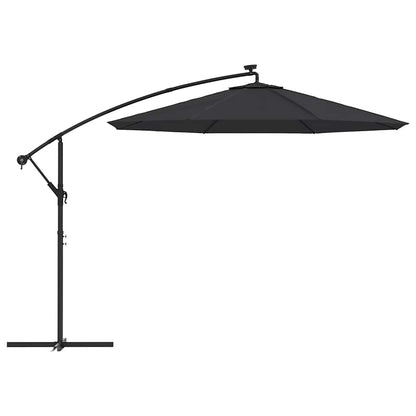 Replacement Fabric for Cantilever Umbrella Black 300 cm