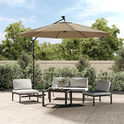 Replacement Fabric for Cantilever Umbrella Taupe 350 cm