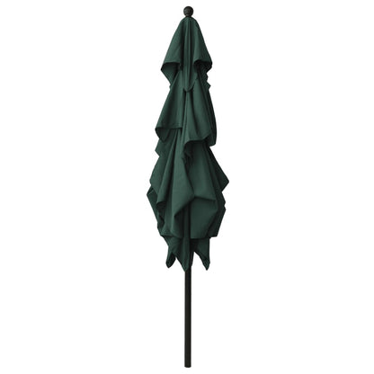 Parasol | Green | Polyester, Powder-Coated Aluminium | 2.5 x 2.5 m
