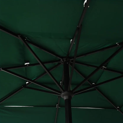 Parasol | Green | Polyester, Powder-Coated Aluminium | 2.5 x 2.5 m