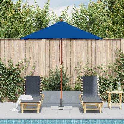 Garden Parasol | Blue | Fabric | 150x200 cm | Collapsible