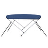 2 Bow Bimini Top Navy Blue 180x130x110 cm