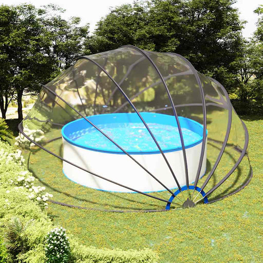 Pool Dome | Transparent | PVC, Fibreglass | Large | Collapsible