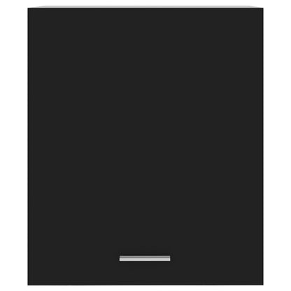 Hanging Cabinet Lyons 2 pcs Black 50x31x60 cm Engineered Wood