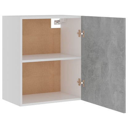 Hanging Cabinet Lyons 2 pcs Concrete Grey 50x31x60 cm Engineered Wood