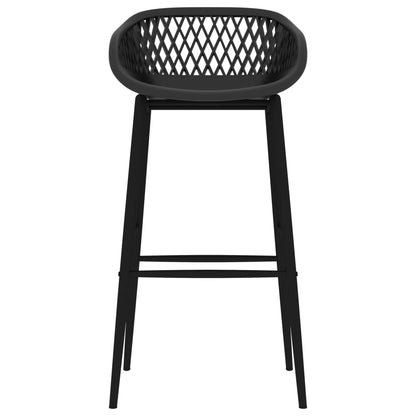 7 Piece Bar Set Black