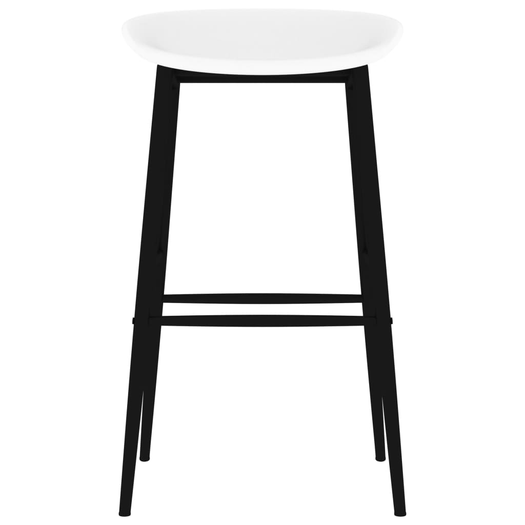 7 Piece Bar Set White