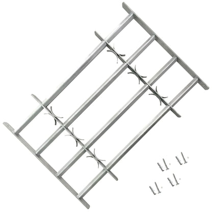 vidaXL Adjustable Security Grilles for Windows 2 pcs 39.4"-59.1"