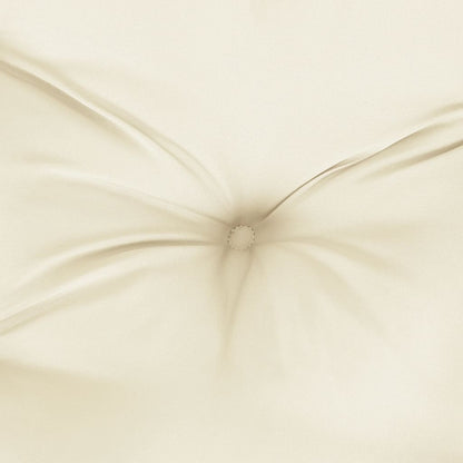 Pallet Cushion Cream 23.6"x23.6"x4.7" Fabric