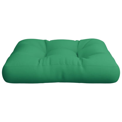 Pallet Cushion Green 23.6"x23.6"x4.7" Fabric