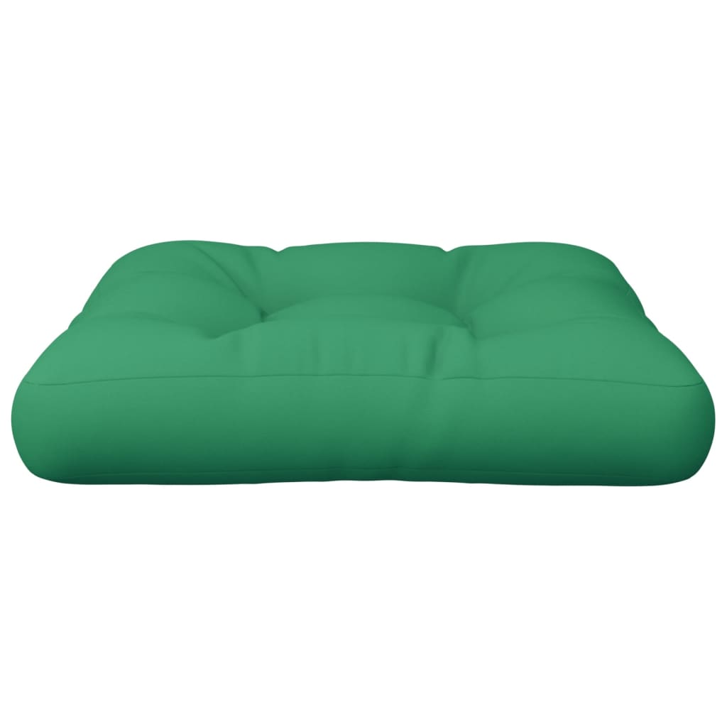Pallet Cushion Green 23.6"x23.6"x4.7" Fabric