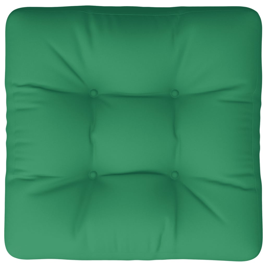Pallet Cushion Green 23.6"x23.6"x4.7" Fabric