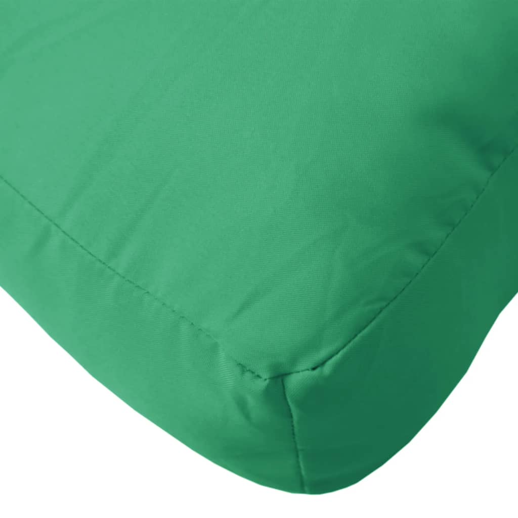 Pallet Cushion Green 23.6"x23.6"x4.7" Fabric
