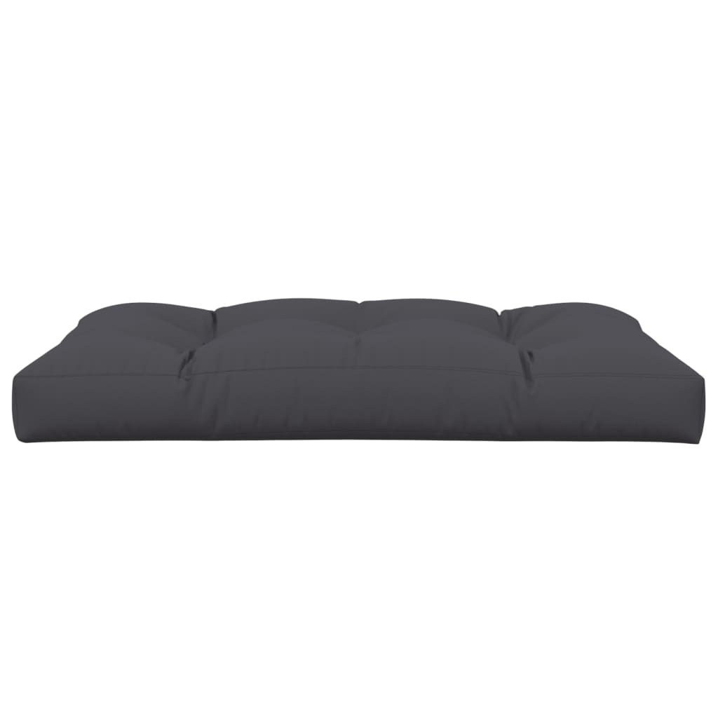 Pallet Cushion Anthracite 47.2"x31.5"x4.7" Fabric