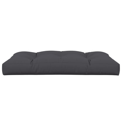 Pallet Cushion Anthracite 47.2"x31.5"x4.7" Fabric