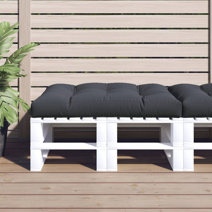 Pallet Cushion Anthracite 47.2"x31.5"x4.7" Fabric