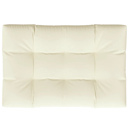 Pallet Cushion Cream 47.2"x31.5"x4.7" Fabric