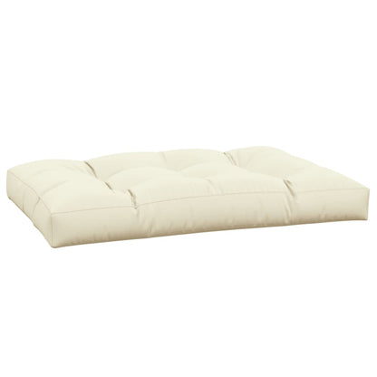 Pallet Cushion Cream 47.2"x31.5"x4.7" Fabric