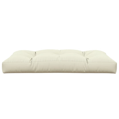 Pallet Cushion Cream 47.2"x31.5"x4.7" Fabric