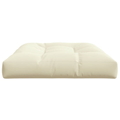 Pallet Cushion Cream 47.2"x31.5"x4.7" Fabric