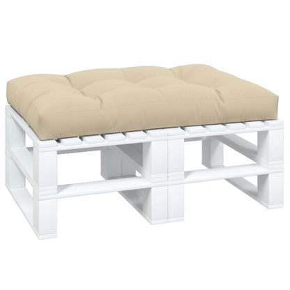 Pallet Cushion Beige 47.2"x31.5"x4.7" Fabric