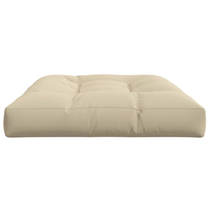 Pallet Cushion Beige 47.2"x31.5"x4.7" Fabric