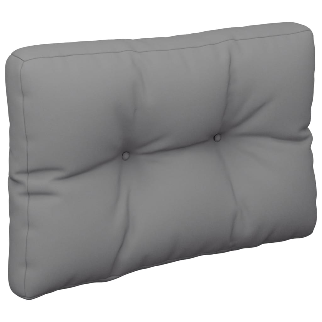 Pallet Cushion Gray 19.7"x15.7"x4.7" Fabric
