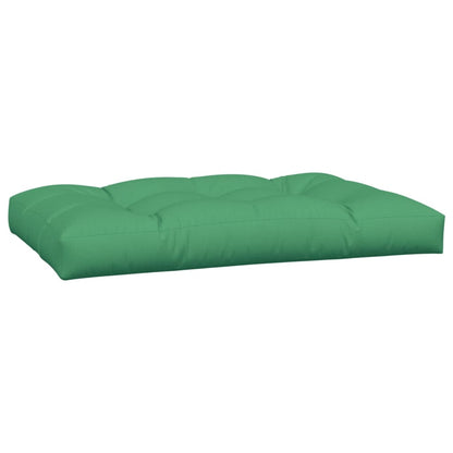 Pallet Cushions 3 pcs Green Fabric