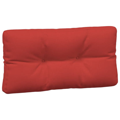 Pallet Cushions 3 pcs Red Fabric