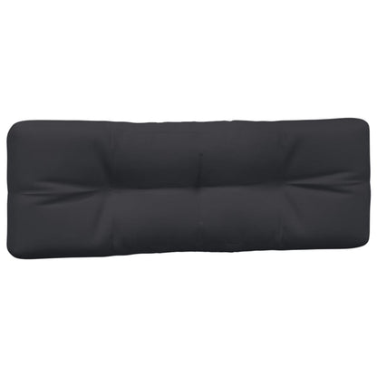 Pallet Cushions 3 pcs Black Fabric