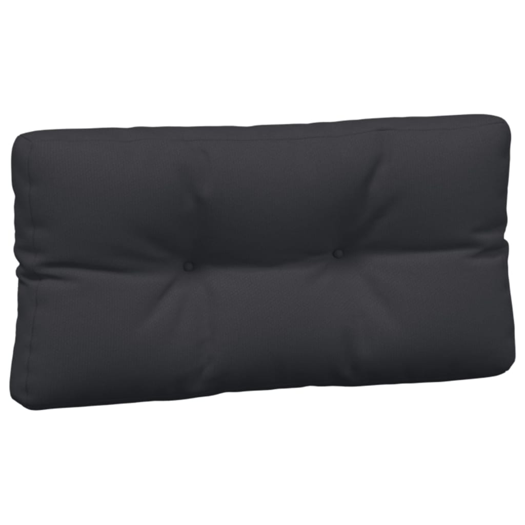 Pallet Cushions 3 pcs Black Fabric