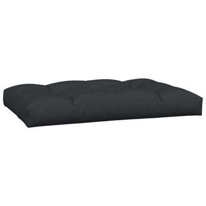 Pallet Cushions 3 pcs Black Fabric