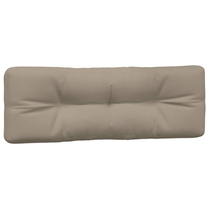 Pallet Cushions 3 pcs Taupe Fabric