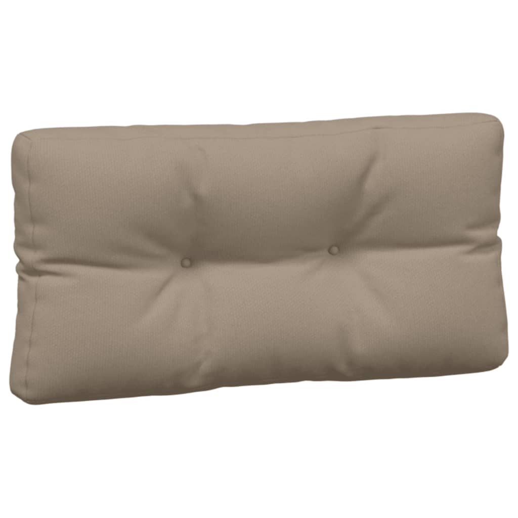 Pallet Cushions 3 pcs Taupe Fabric