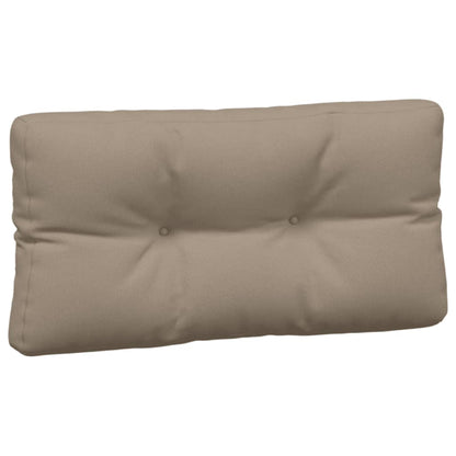 Pallet Cushions 3 pcs Taupe Fabric