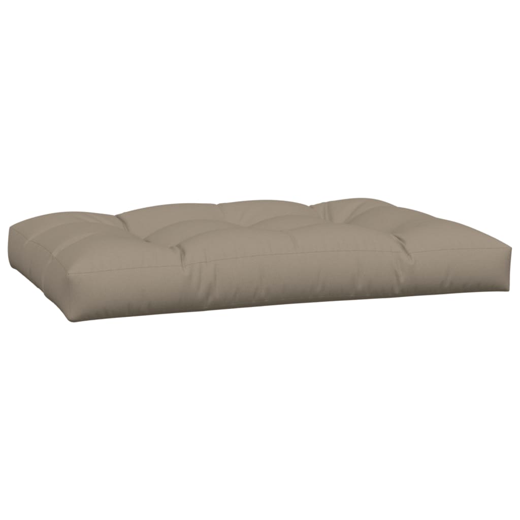Pallet Cushions 3 pcs Taupe Fabric