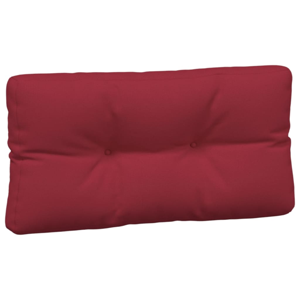 Pallet Cushions 3 pcs Wine Red Fabric