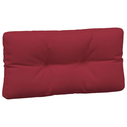 Pallet Cushions 3 pcs Wine Red Fabric