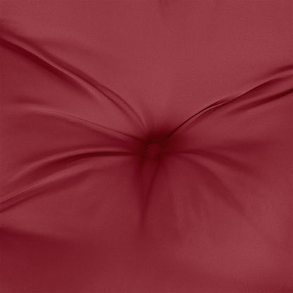 Pallet Cushions 3 pcs Wine Red Fabric
