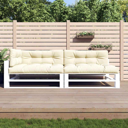 Pallet Cushions 5 pcs Cream Fabric